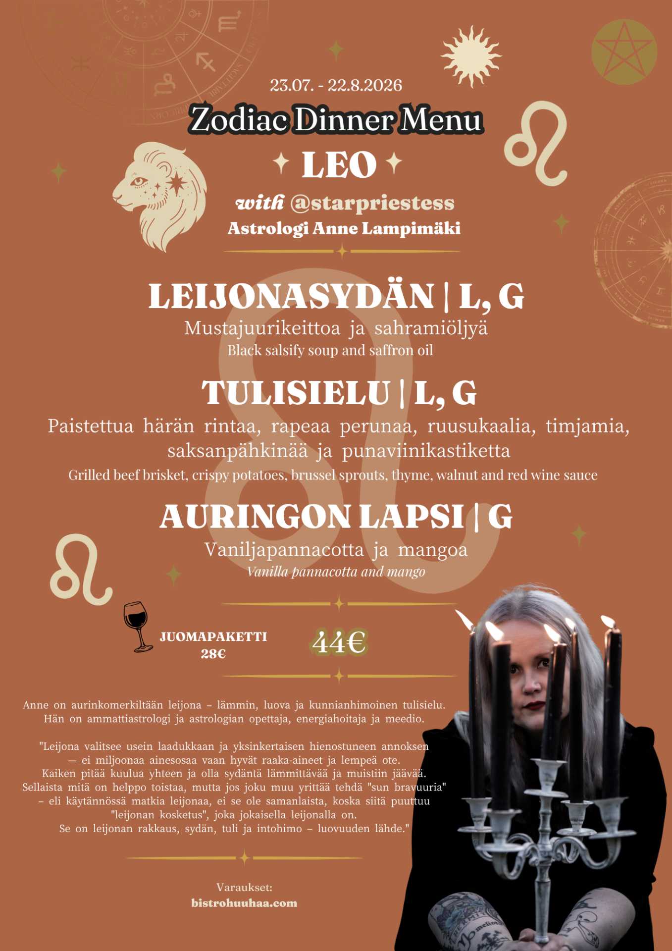@starpriestess / Astrologi Anne Lampimäki